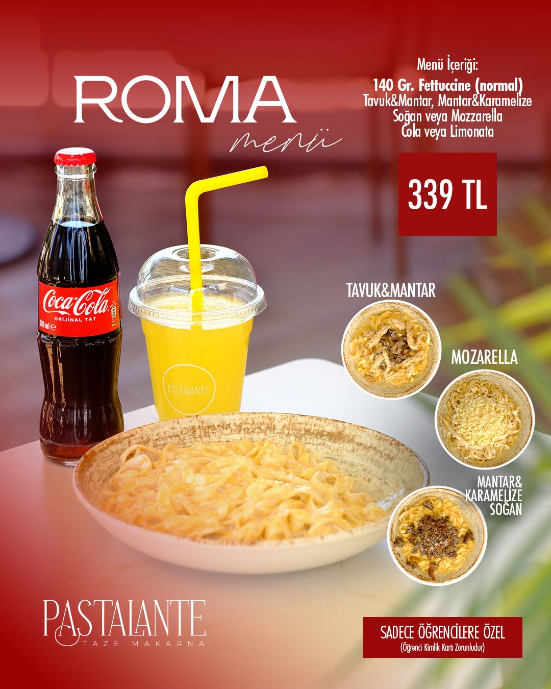 Roma Menu